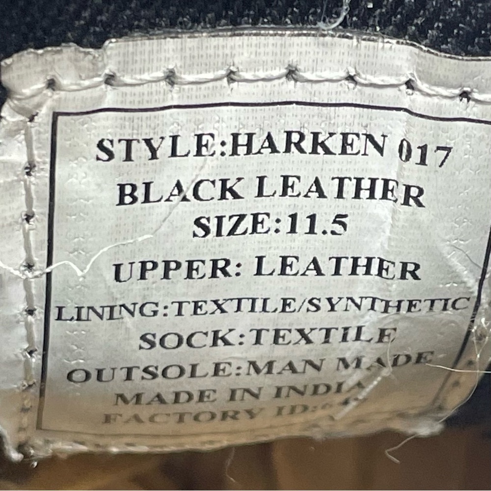 Steve Madden | Harken Black Leather Lace Up Chukka Boots - Picture 8 of 8